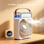 Premium Portable Air Conditioner Fan 7 Color Changing Light (Big  1 Pc)
